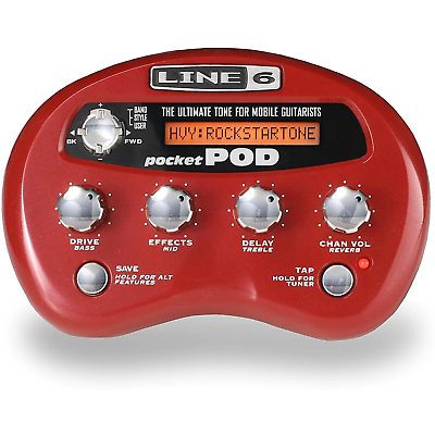 Line 6 Pocket POD Guitar Amp Modeler