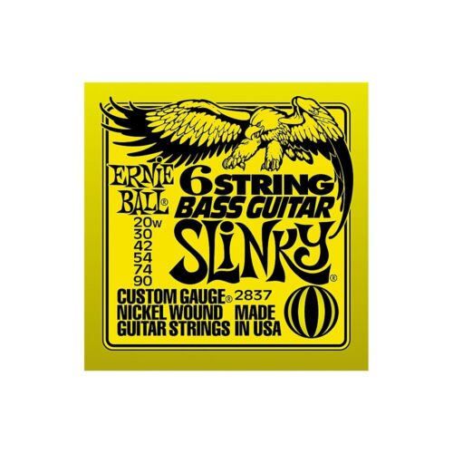 [749699128373] Ernie Ball 2837 Slinky Silhouette Short-Scale 6-String Bass Strings
