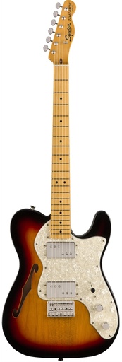 [885978064557] Fender Squier Classic Vibe '70s Telecaster Thinline - 3-Color Sunburst