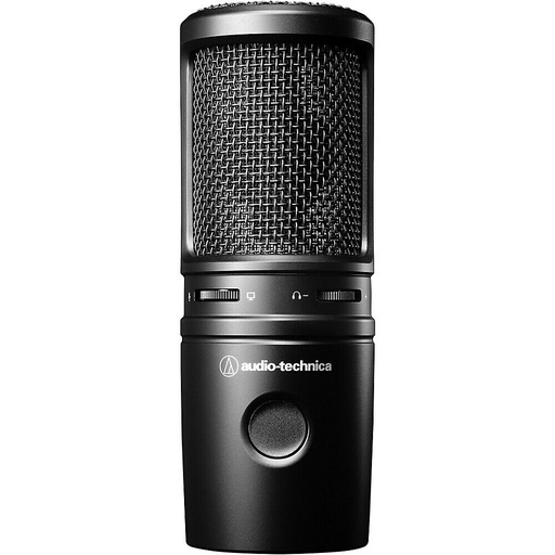 [4961310156138] Audio-Technica AT2020USB-X Cardiod Condenser USB Microphone Black