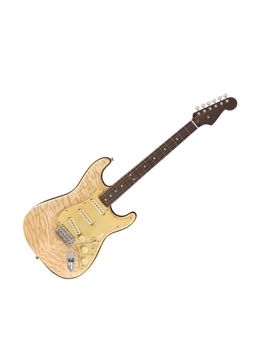 [0176500821] Fender Rarities Quilt Maple Top Stratocaster - Natural with Rosewood Neck & Fingerboard
