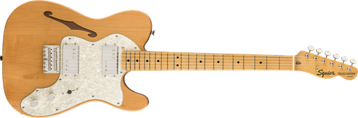 [885978064540] Squier Classic GUITAR Vibe '70s Telecaster Thinline - Maple Fingerboard - Natural