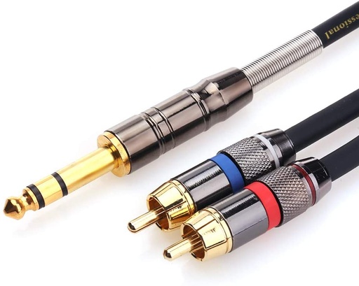 [898313825965] TRS-RCA-3M-MH Bespeco Balanced Cable